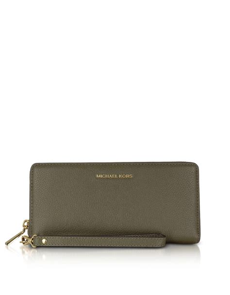 michael kors olive green dress|michael kors dark green wallet.